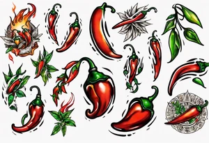 Chilli tattoo idea