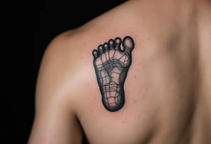 barefoot tattoo idea