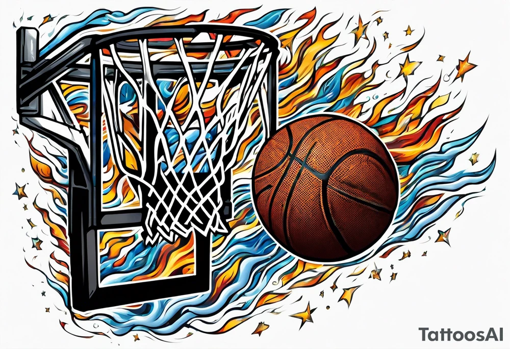 basketball , september virgo, birth year 2005, birth place detroit tattoo idea