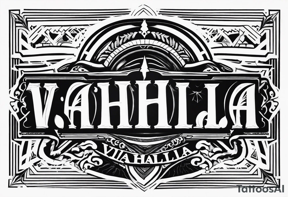 Valhalla steps tattoo idea
