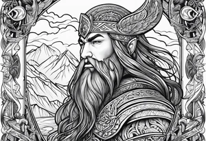 mimir norse mythology tattoo idea