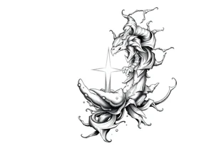 Bringer of light with a small L attached tattoo idea