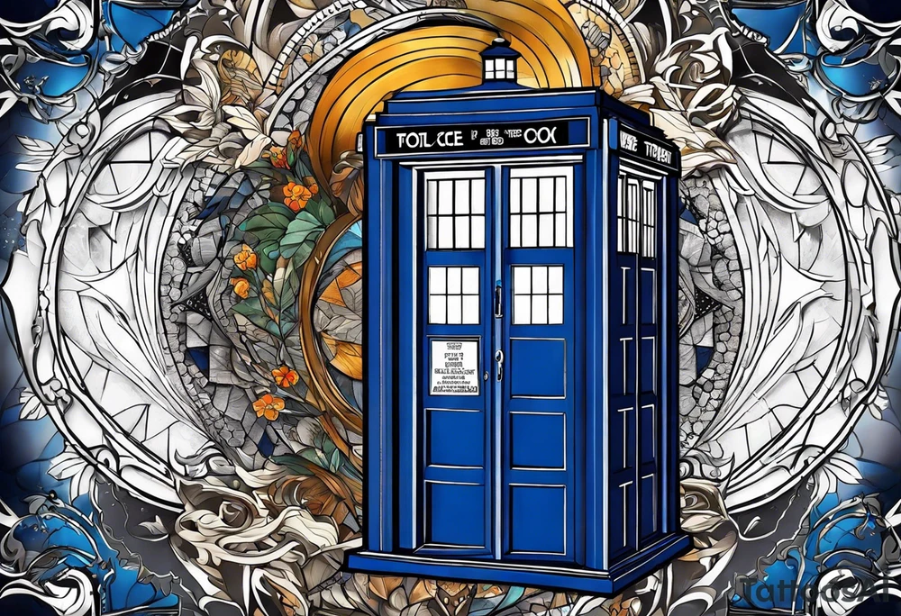 Only the tardis. Nothing more, nothing less. tattoo idea
