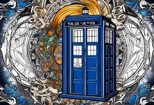 Only the tardis. Nothing more, nothing less. tattoo idea
