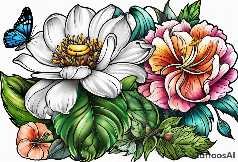 Colorado flora tattoo idea