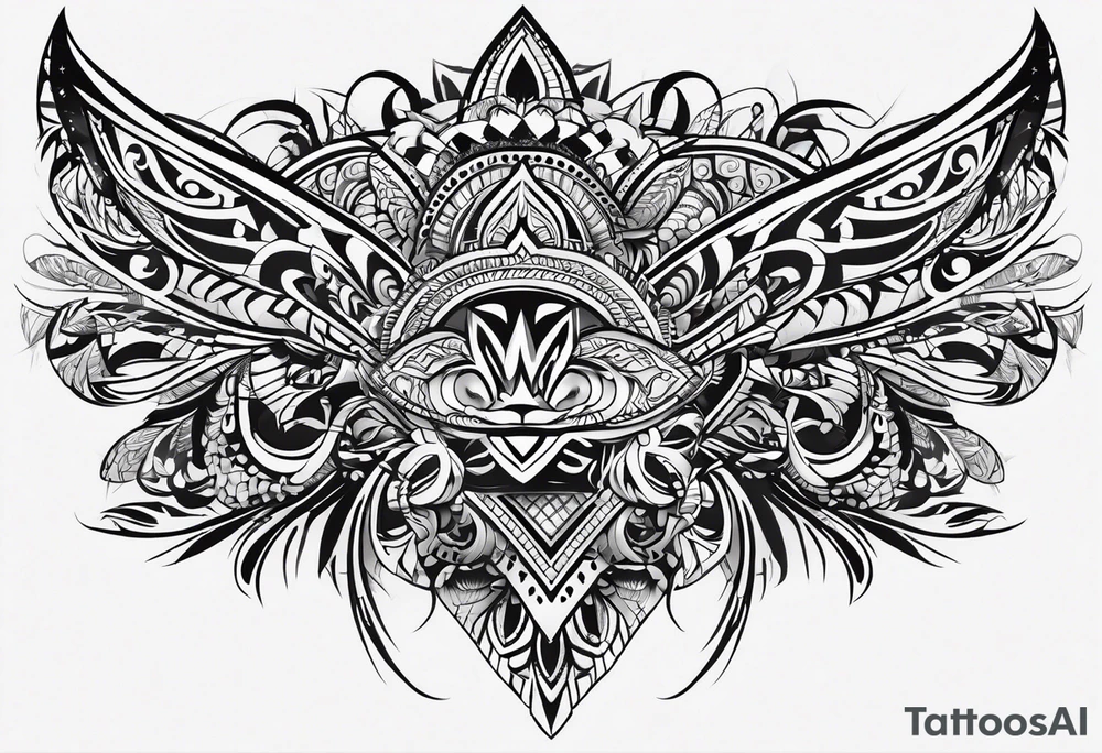 Could you make a tribal tattoo that the tribal pattern make the name Grace tattoo idea