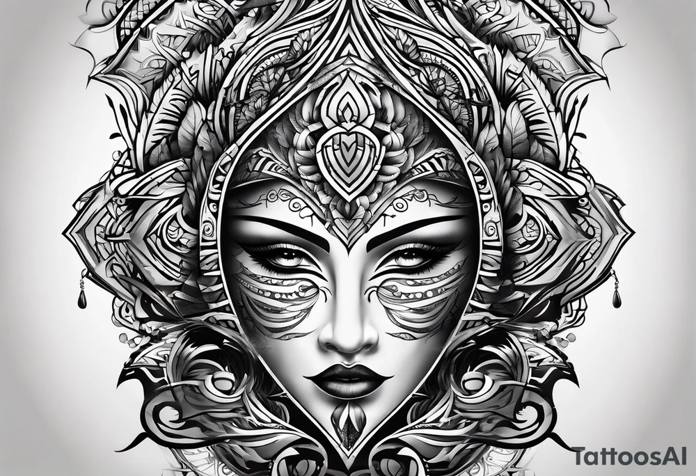 tribal this too shall pass tattoo idea