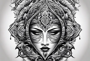 tribal this too shall pass tattoo idea
