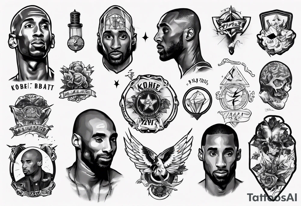 kobe bryant tattoo idea