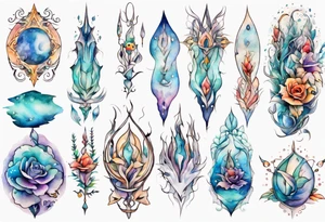 an undine tattoo idea
