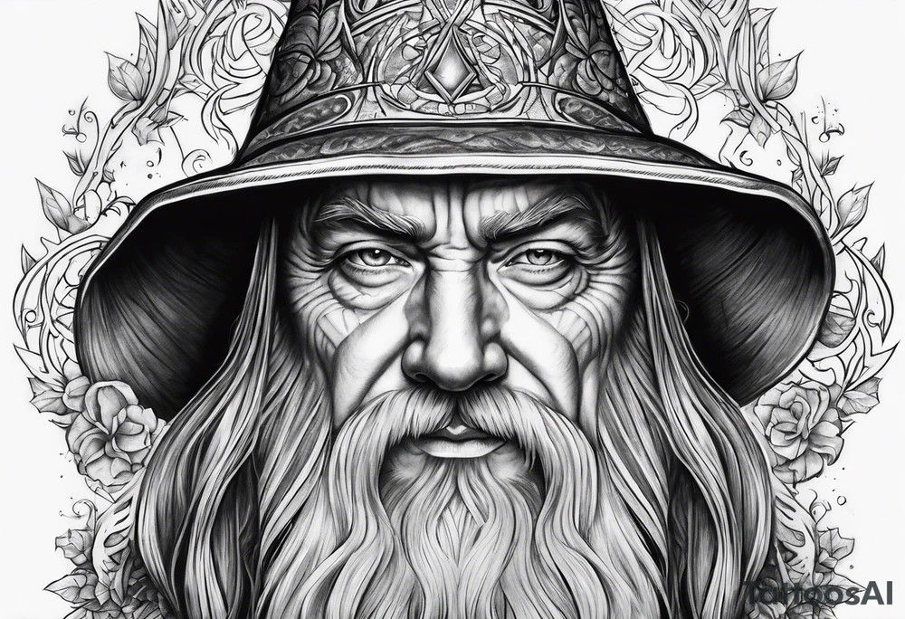 Wizard tattoo idea