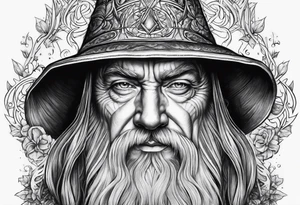Wizard tattoo idea