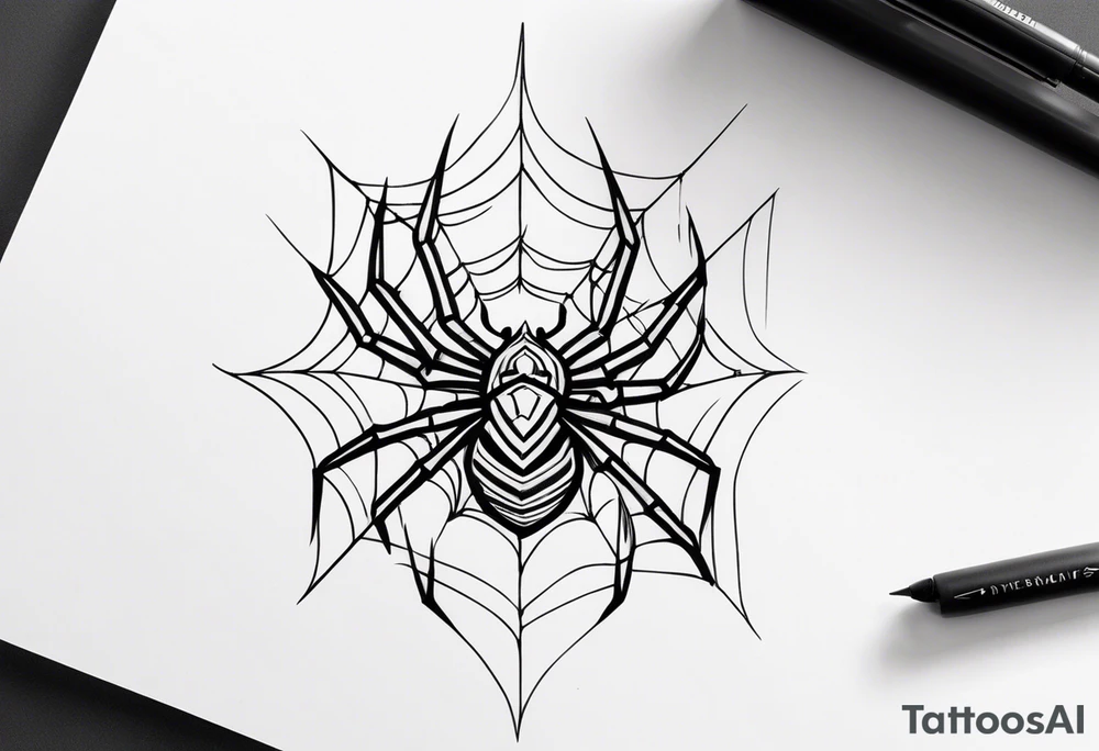 SPIDER tattoo idea