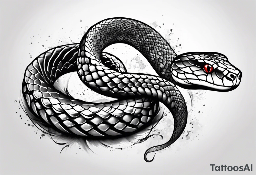 enthropy snake tattoo idea