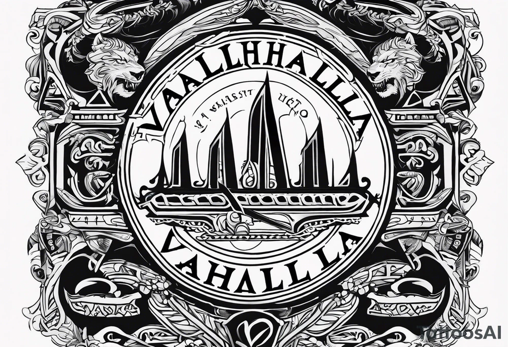 Valhalla tattoo idea