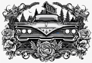 1974 in Metallica font tattoo idea