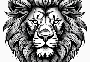 lion tattoo idea