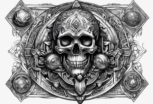 DnD 20 sided die tattoo idea