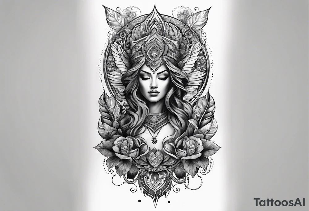 Reincarnation forearm tattoo tattoo idea