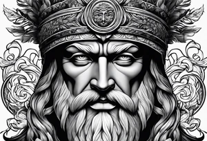 zeus tattoo idea
