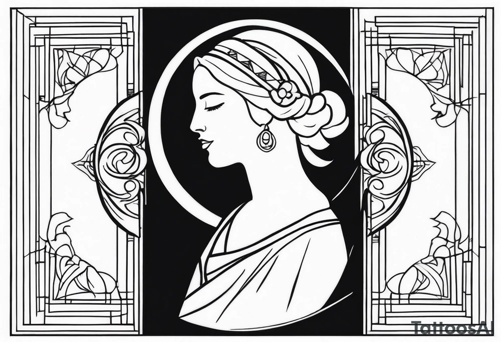 "your faith had healed you, go in peace" tattoo idea