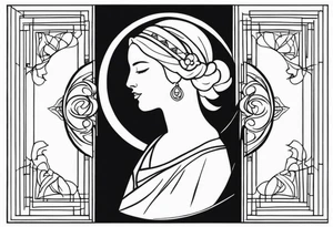 "your faith had healed you, go in peace" tattoo idea