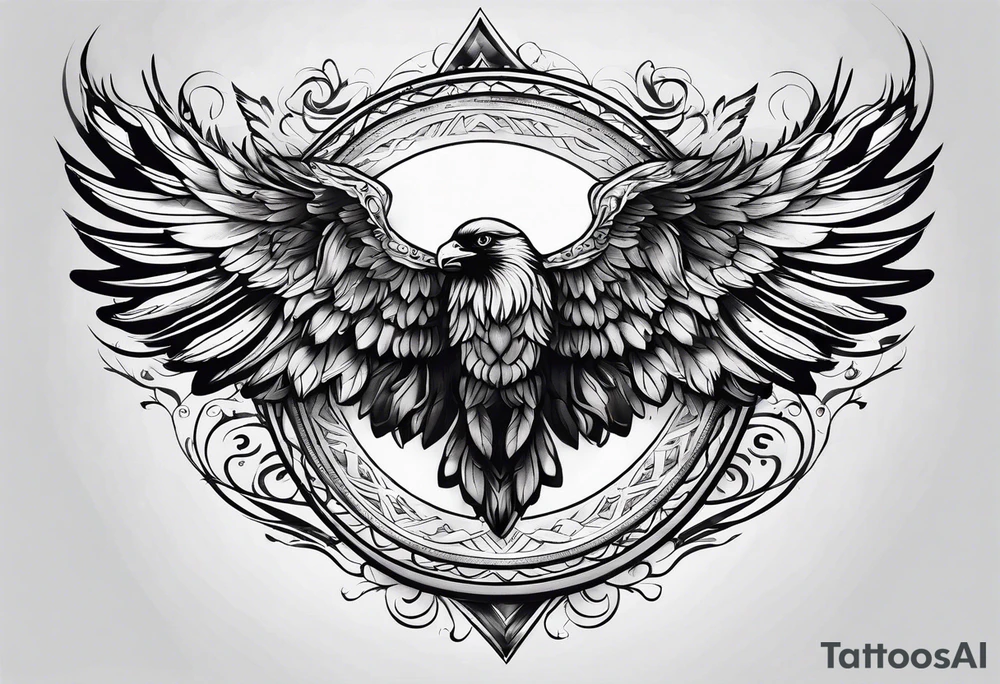 Wings tattoo idea