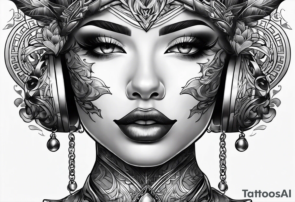 Make me a tattoo of bullish face tattoo idea