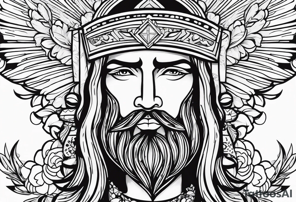 Jesús tattoo idea