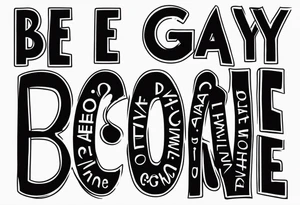 Be Gay Do Crime tattoo idea