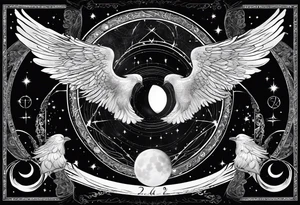 Astrology, Gemini, Natal Chart, angelic, soul mates, vision, planetary, the moon, third eye, armband tattoo idea