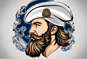 Dick with boobs as balls tattoo idea