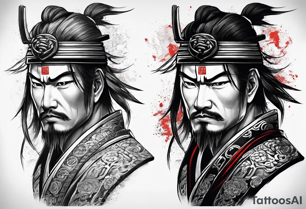samurai tattoo idea