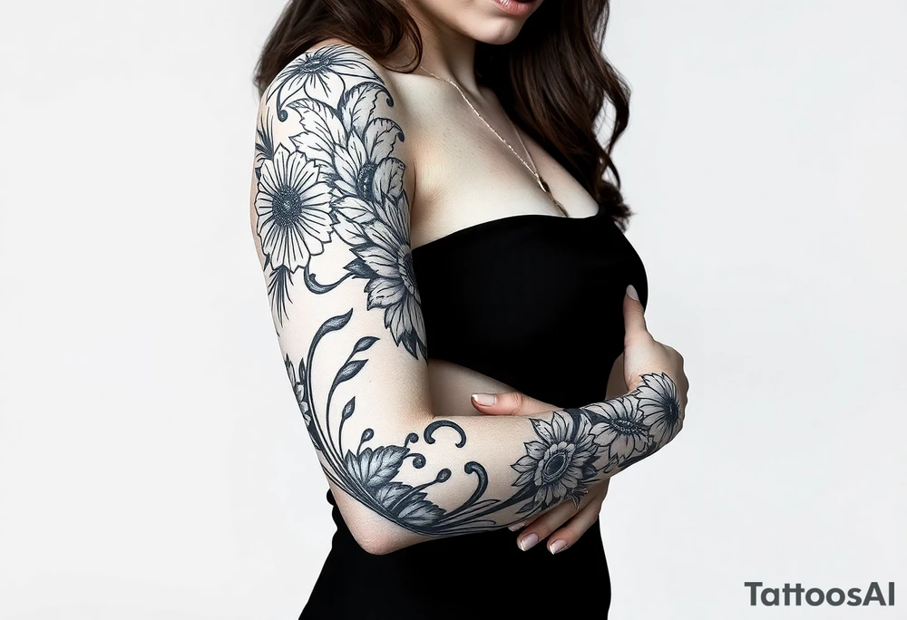 patchwork tattoo design tattoo idea
