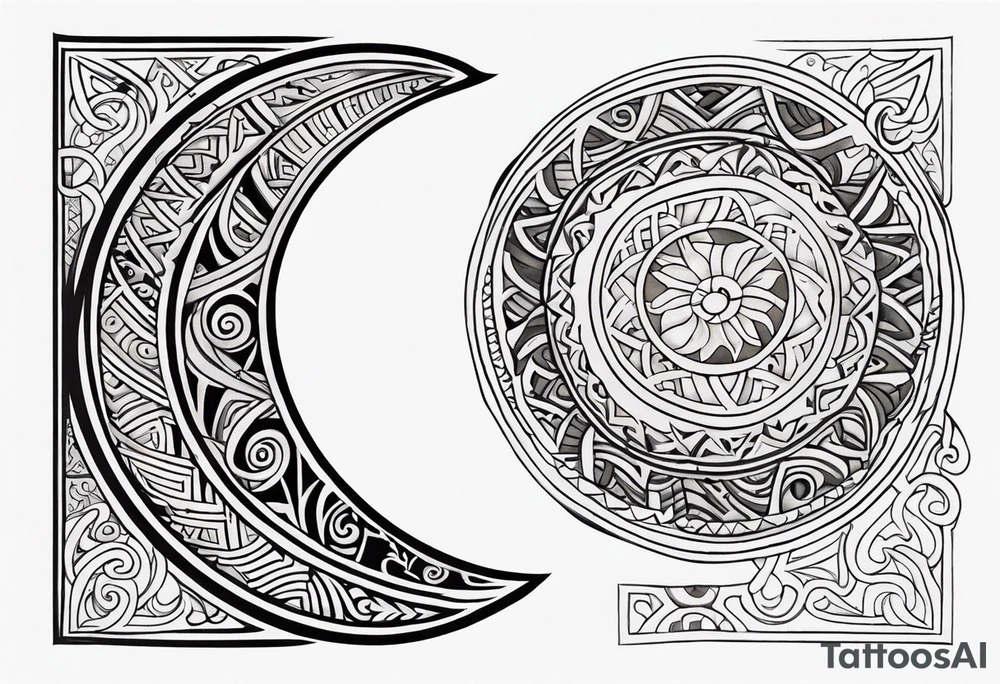 maori back and chest crescent design tattoo tattoo idea maori back and chest crescent design tattoo tattoo idea