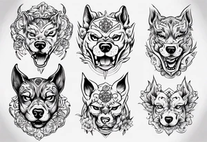 fudog tattoo idea