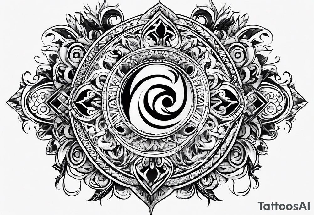Família e Deus tattoo idea