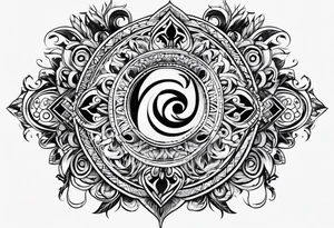 Família e Deus tattoo idea