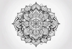 Mandala tattoo idea