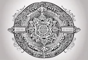 Viking prayer poem tattoo idea