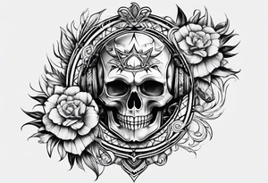 Strength and power tattoo idea