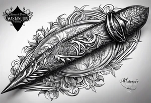 spear of longinus tattoo idea