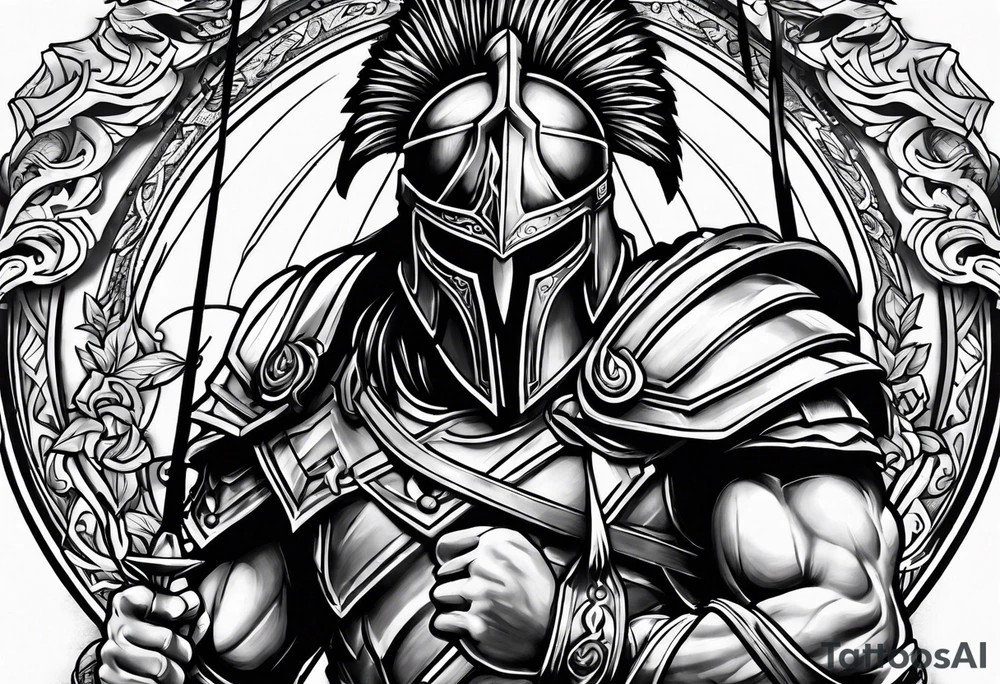 Spartan tattoo idea
