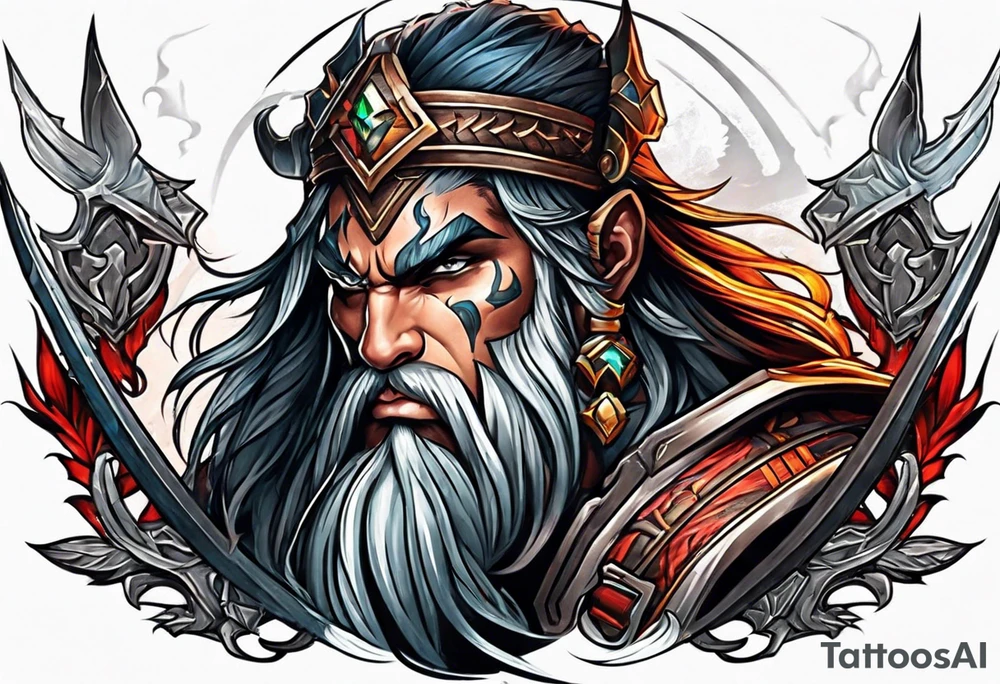 barbarian tattoo idea