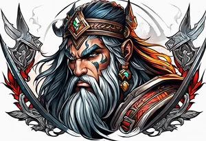 barbarian tattoo idea