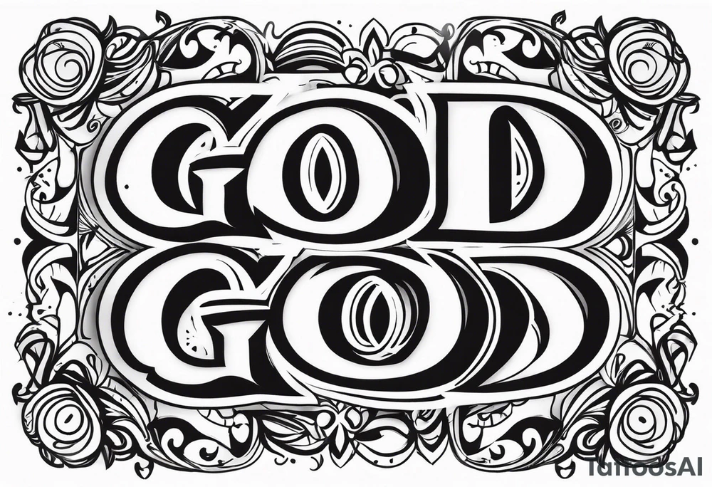 God got me tattoo idea