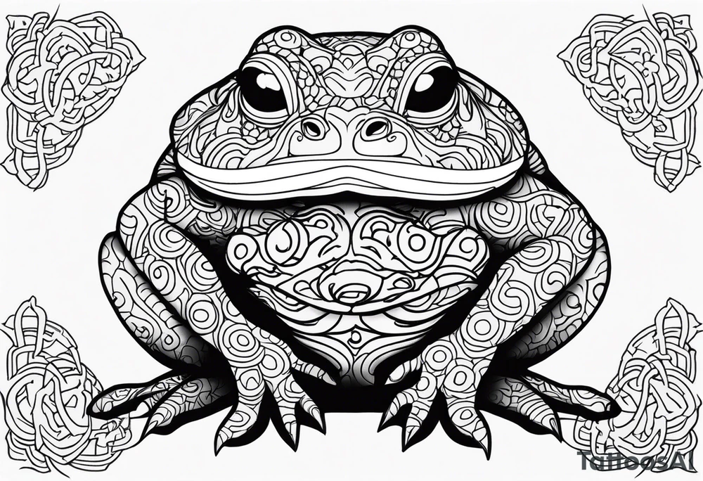 Jiraiya Naruto Gamakichi toad tattoo idea