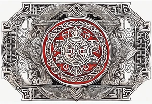 Viking runes tattoo idea