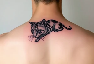 Black Cat tattoo idea