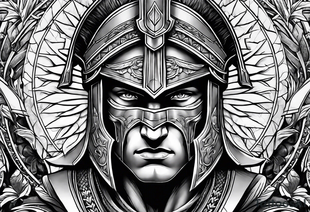 spartan tattoo idea
